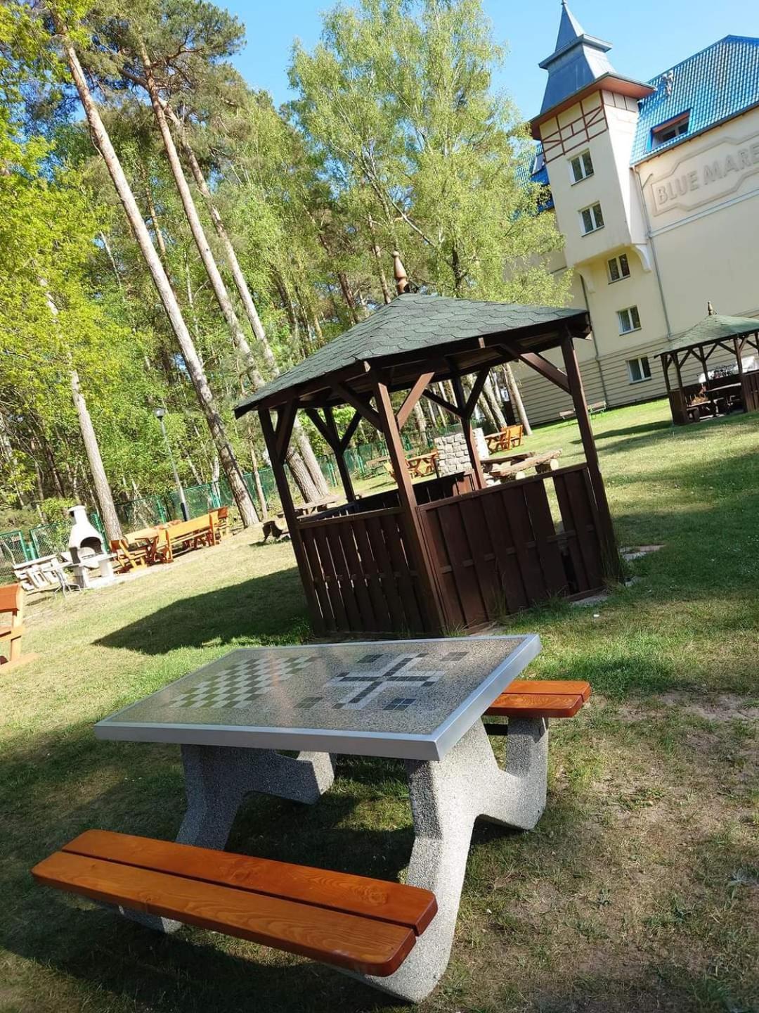 Blue Mare Apartamenty U Tomka Łukęcin Exteriör bild