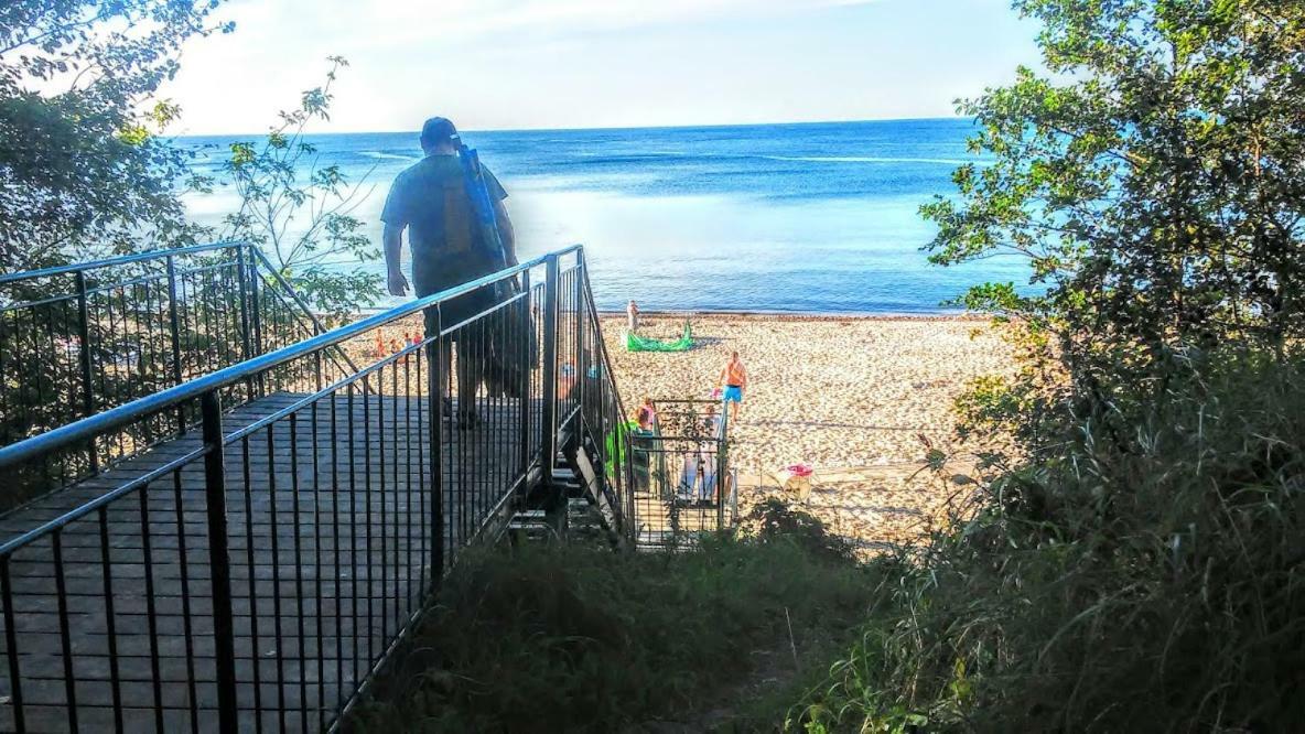Blue Mare Apartamenty U Tomka Łukęcin Exteriör bild
